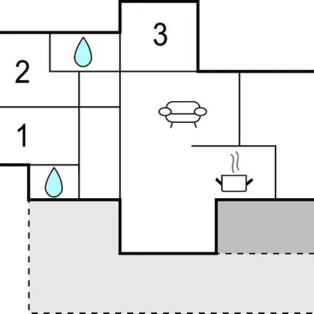 Holiday home Beautiful In With Sauna *