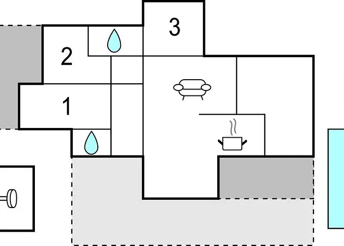 Holiday home Beautiful In With Sauna *